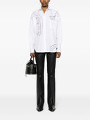 Ermanno Scervino Embroidered Cotton Shirt