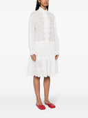 Ermanno Scervino Embroidered Shirt Dress