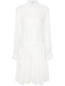 Ermanno Scervino Embroidered Shirt Dress
