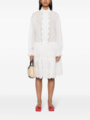 Ermanno Scervino Embroidered Shirt Dress