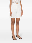 Ermanno Scervino Linen Blend Shorts