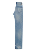 Saint Laurent High Waisted Denim Jeans