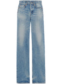 Saint Laurent High Waisted Denim Jeans