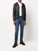 Giacca blouson emporio armani con cappuccio
