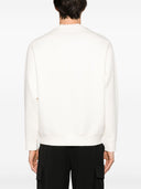 Emporio armani logo cotone felpa