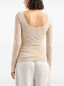 Emporio Armani Wrinkled Top