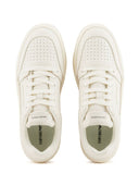 E 'Clat Logo Leather Sneakers