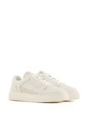 E 'Clat Logo Leather Sneakers
