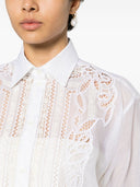 Ermanno Scervino Embroidered Cotton Shirt