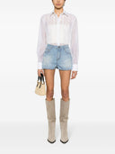 Ermanno Scervino Embroidered Cotton Shirt