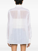 Ermanno Scervino Embroidered Cotton Shirt