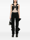 Bodie viscose drappeggiate marine Serre