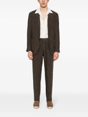 Boglioli Linen Single Breasted Suit