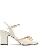 Gucci Cruise Horsebit Lether Heel Sandals
