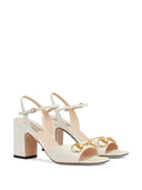 Gucci Cruise Horsebit Lether Heel Sandals