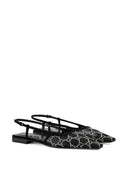 Gucci Cruise Gg Motif Slingback Flats