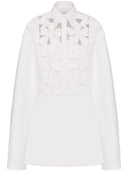 Valentino Embroidered Cotton Dress