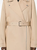 Toteme Main Cotton Long Trench Coat