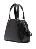 Courreges Pre Logo Leather Mini Bowling Bag