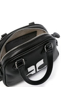 Courreges Pre Logo Leather Mini Bowling Bag