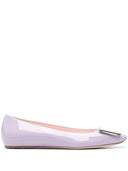 Roger Vivier Trompette Leather Ballet Flats