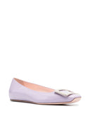 Roger Vivier Trompette Leather Ballet Flats
