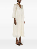 Forte Forte Chiffon Lurex Long Dress