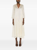 Forte Forte Chiffon Lurex Long Dress