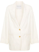 Forte Forte Cotton Blend Oversized Jacket