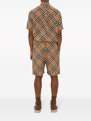 Burberry Check Motif Cotton Shirt