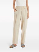 Brunello Cucinelli Cotton Baggy Trouser