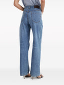Brunello Cucinelli High Waisted Cotton Jeans