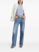 Brunello Cucinelli High Waisted Cotton Jeans