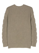 Max Mara Cable Knit Crewneck Jumper