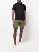 Emporio Armani Logo Cotton Blend Polo Shirt