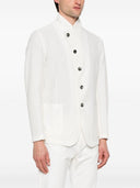 E 'Clat Linen And Cotton Blend Jacket