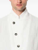 E 'Clat Linen And Cotton Blend Jacket