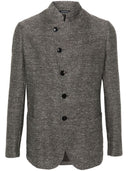 E 'Clat Linen och bomullsblandningsjacka