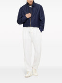 Brunello Cucinelli Linen Trousers With Drawstring