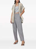 Brunello Cucinelli Dazzling Stripe Cardigan