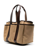 Max Mara Canvas Small Cabas Tote