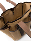 Max Mara Canvas Small Cabas Tote