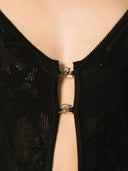 Blumarine Embroidered Cropped Cardigan