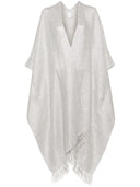 Brunello Cucinelli Linen Blend poncho