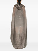 Rick Owens Silk Hooded Coat