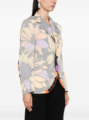 Comme Des Garcons Printed Single Breasted Jacket