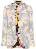 Comme Des Garcons Printed Single Breasted Jacket
