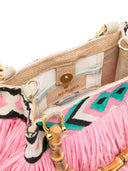 La Milanesa Caipirinha Small Bamboo Top Handle Bag