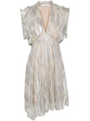 Iro Laminated Effect Shor Dress