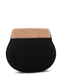 Chloè Marcie Raffia And Leather Crossbody Bag
